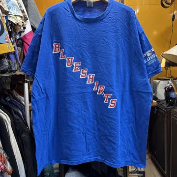 미국 빈티지 의류 GILDAN BLUESHIRTS 티셔츠 XL