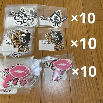 하마사키 아유미 프리미엄 스크래치 TA 오리지널 스티커 세트 30매