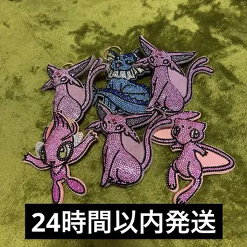 포켓몬 반짝이 큐빅 키링