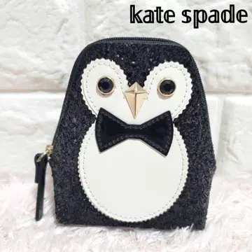 kate spade 케이트 스페이드 스팽글 펭귄 파우치 컨디션 최상