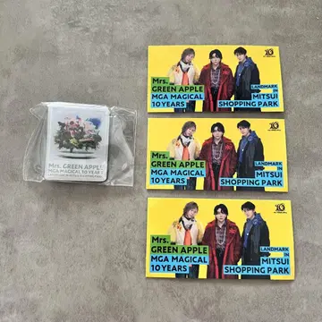 Mrs. GREEN APPLE 10주년 콜라보 기념 캡슐 토이