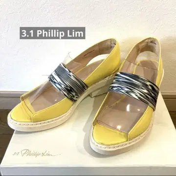 3.1 Phillip Lim 샌들 37 클리어 신발