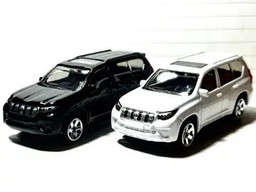 MSZ CCA 1/64 도요타 랜드크루저 프라도 란쿠루 화이트 블랙 2대