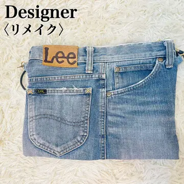 단 하나뿐인 Lee 데님 리메이크 숄더백 핸드메이드 2way