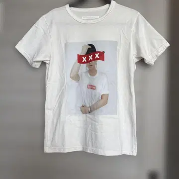 GOD SELECTION XXX 화이트 티셔츠 S 사이즈