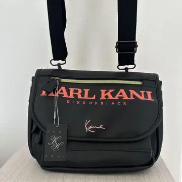 택 포함 새상품 KARL KANI 숄더백 블랙