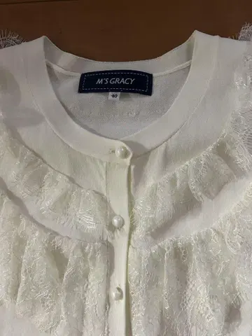 M'S GRACY 프릴이 달린 가디건 40