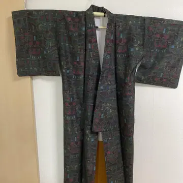 기모노 오시마 명주