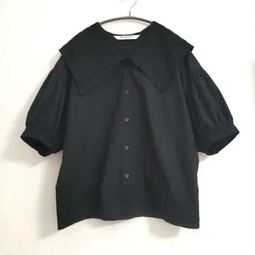 Ray BEAMS 레이빔즈 시어 체크 빅 칼라 셔츠