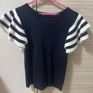 JENNE 소매 프릴 반팔