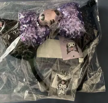 산리오 감사 팩 쿠로미 머리띠 아크릴 참