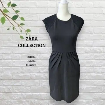 자라 컬렉션 ZARA COLLECTION 무릎 기장 원피스 슬리브리스