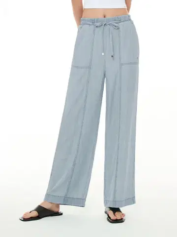 andar 안다르 Ice Tencel 데님 와이드 팬츠