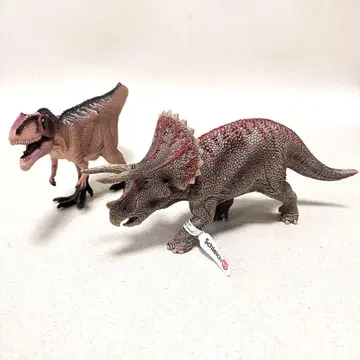 Schleich 트리케라톱스 & 티라노사우루스 세트