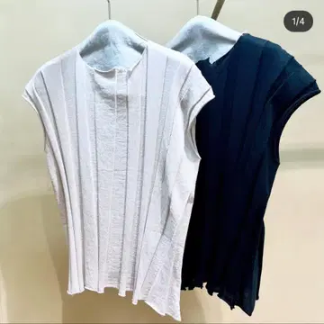 요건 레일 프렌치 슬리브 니트 오프 화이트