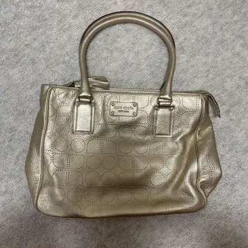 kate spade 골드 핸드백
