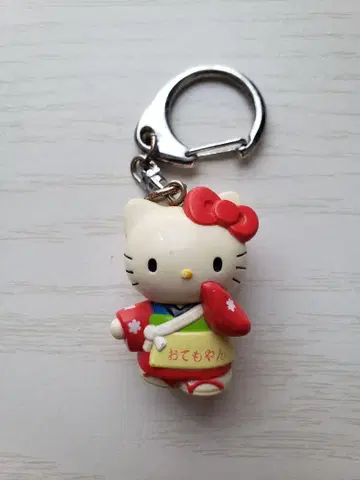 지역 한정 키티 구마모토 한정 오테모얀 키링 헬로키티 2002년 제작