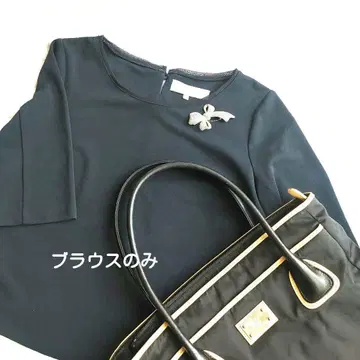 자유구 네이비 32 사이즈 블라우스 수험 학원 통학 학교 행사