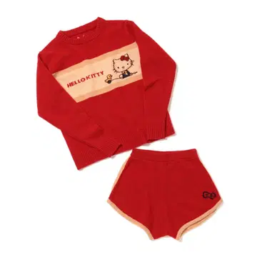 HELLO KITTY 스웨터 셋업 BEAMS COUTURE