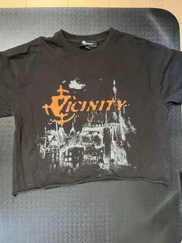 vicinity 티셔츠 블랙 S 사이즈