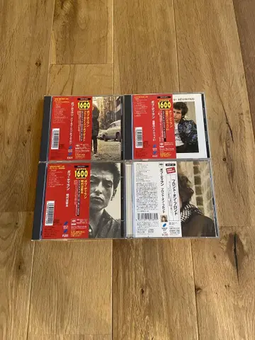 밥 딜런 CD 4장 세트 오비 포함 일본 국내판