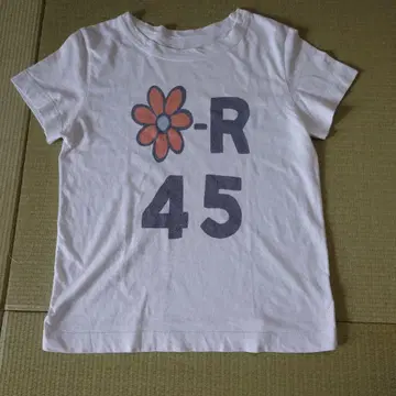 45rpm 반팔 티셔츠 화이트 사이즈 3