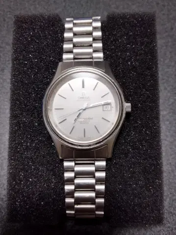 오메가 Seamaster 실버 스테인리스 시계