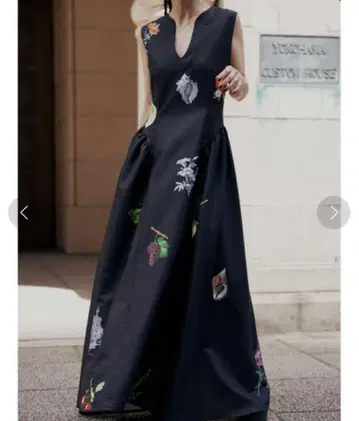 ELEANOR LINEN LIKE DRESS AMERI 아메리빈티지