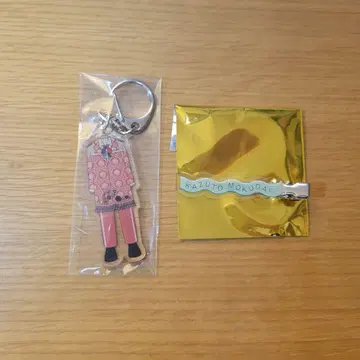 원인은 자신에게 있다 켄지부 모쿠다이 아크릴 키링 아크릴 클립