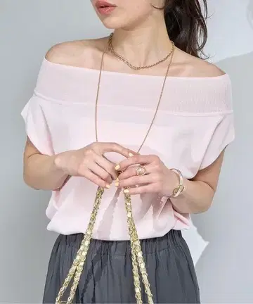 러브틱 모자 꽁지 핑크 상의 프렌치 슬리브