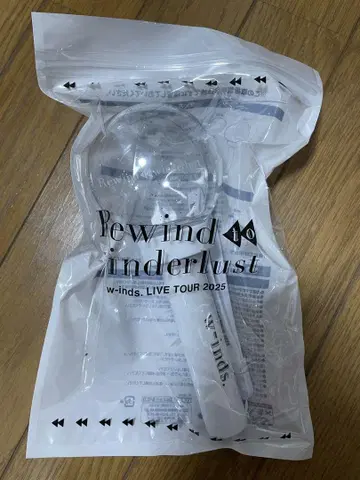 w-inds. winderlust 투어 굿즈 사인 라이트
