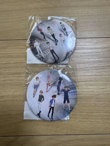 디지몬 어드벤처 라스 에보 CD 자켓 캔뱃지 2종