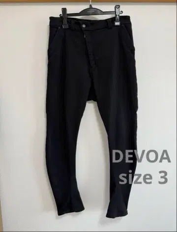 새상품급! DEVOA 니트 데님 코튼 폴리에스테르 3