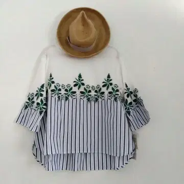 STYLE RAVIE LAND 풀오버 블라우스 빅 사이즈 미사용 새상품