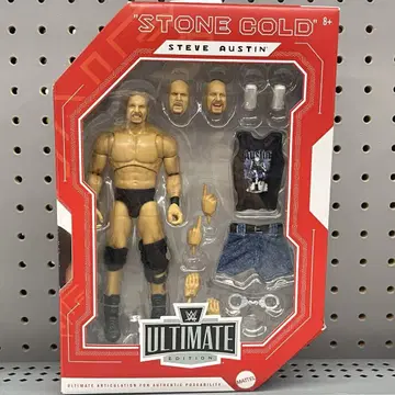 초레어 구하기 어려움 WWE 스톤 콜드 피규어 미국 한정판 프로레슬링