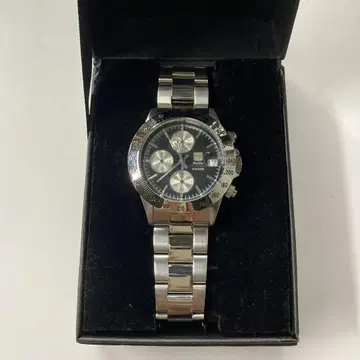 ELGIN 엘진 손목시계 크로노그래프 FK-1184 [작동하는 제품]