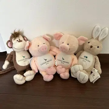 레어 캐세이퍼시픽 항공 12간지 봉제 인형