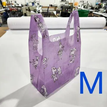 하이테일 디자인 M 쇼핑백 grape bois