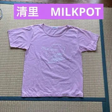 기요사토 밀크 포트 티셔츠 새상품