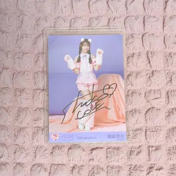 타키와키 쇼코의 자필 브로마이드