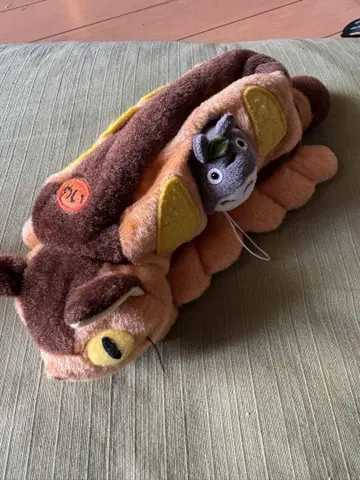 고양이 버스랑 토토로 봉제 인형 세트