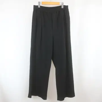 MAISON SPECIAL 리브 스트레치 턱 이지 팬츠 일본제