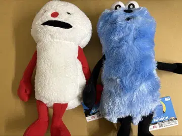 퍼펫 순순 앉기 Big 봉제 인형 순순 & 논논 세트