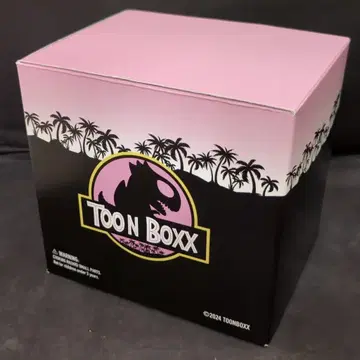 Toon Boxx Boot Doragon 핑크 성형/화이트 페인팅/흰 눈