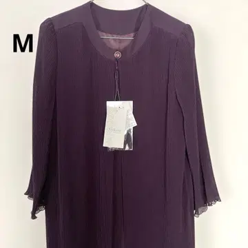 seduire 플리츠 원피스 세레모니 파티 보라색 퍼플 M