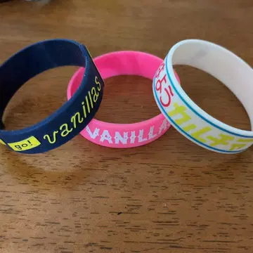 go!go!vanillas 러버 밴드 3개 세트