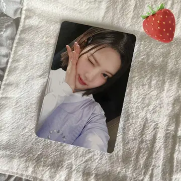 Hearts2Hearts 지우 트레이딩 카드 makestar ms