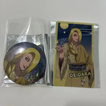 NARUTO 나루토 애니 카페 캔뱃지 밤리카 데이다라