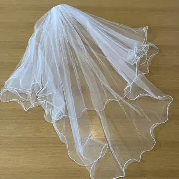 결혼식 웨딩 베일 숏 베일 숏 베일