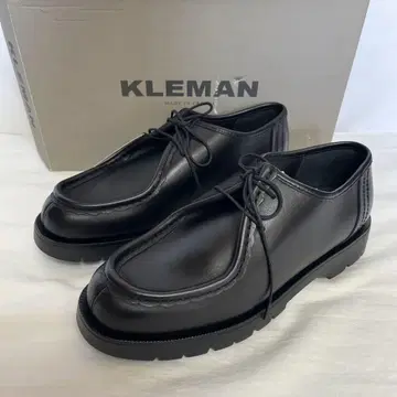 새상품 KLEMAN 클레만 PADROR 블랙 41 26cm 정도